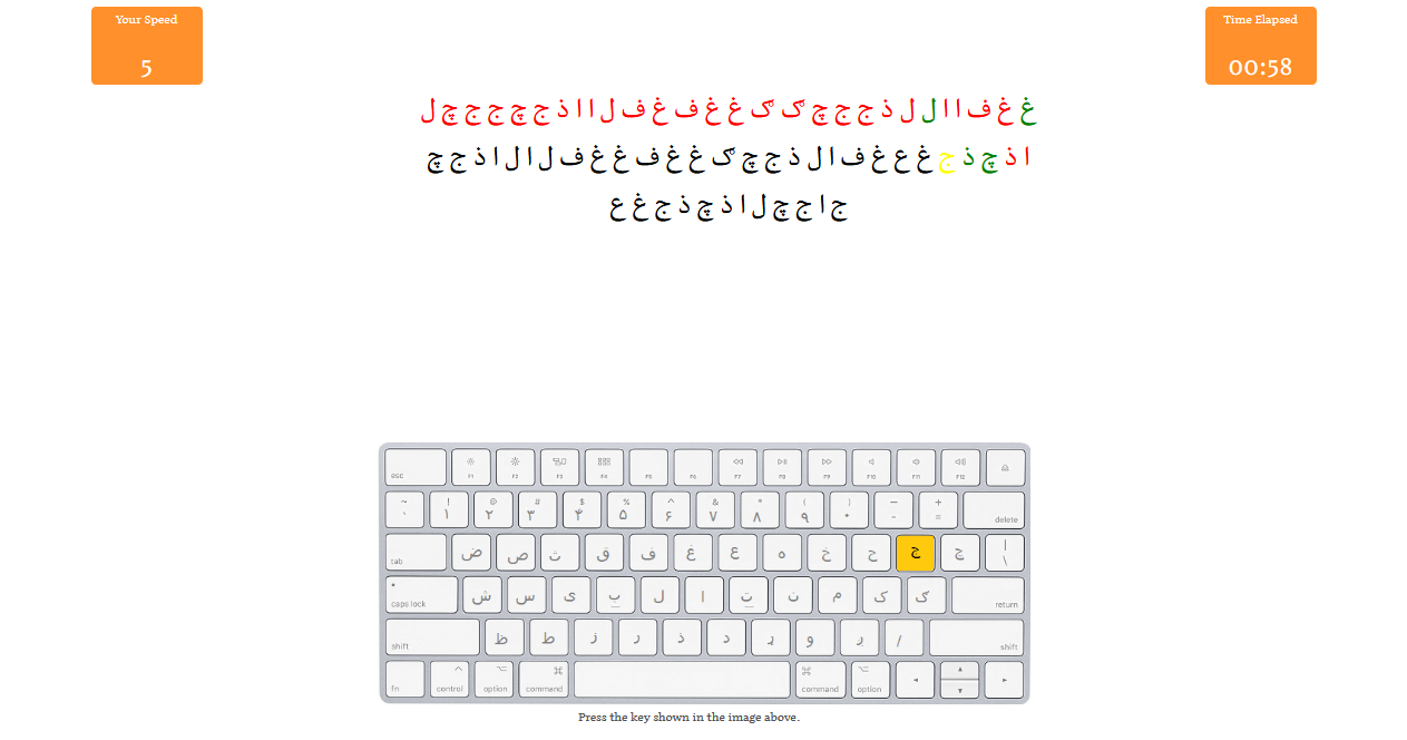 Get to know the keyboard screenshot